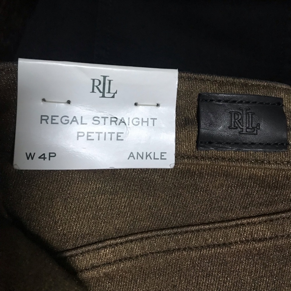 NWT! Lauren Ralph Lauren Regal Straight Ankle Jean - Picture 2 of 9